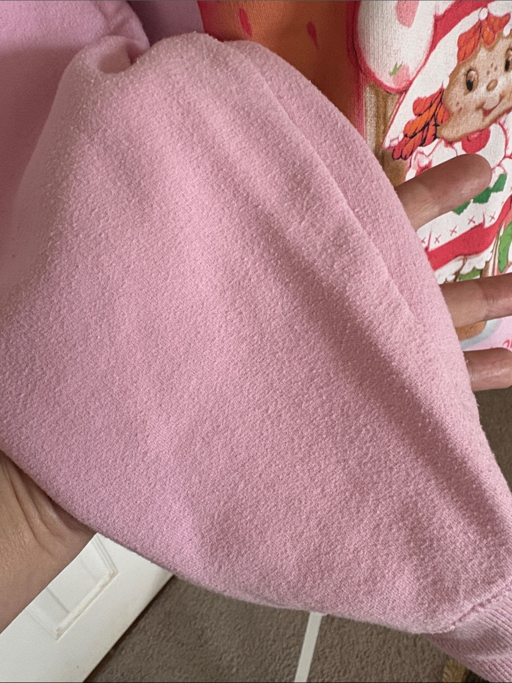 Strawberry Shortcake Pink Graphic Sweatshirt - Picture 3 of 3